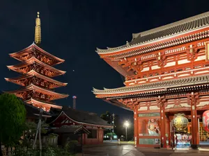 Senso-ji at night